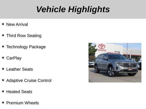 2024 Volkswagen Atlas 2.0T SE w/Technology