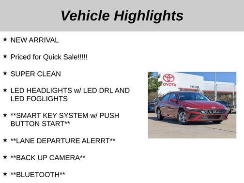 2025 Hyundai ELANTRA SE