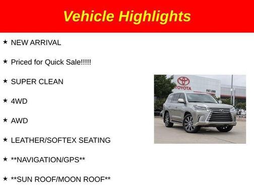 2019 Lexus LX 570 570