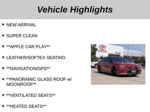2021 Toyota Camry XSE V6