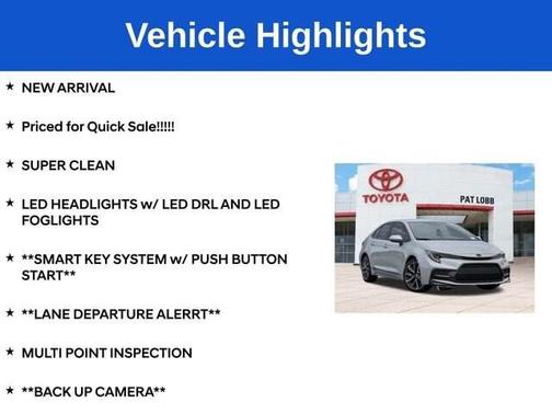 2022 Toyota Corolla SE