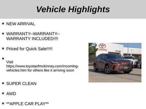 2023 Lexus RX 350 Premium Plus