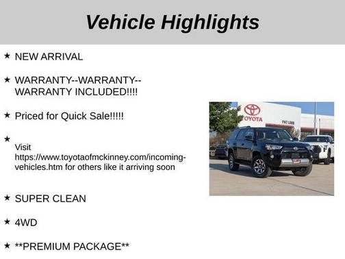 2024 Toyota 4Runner TRD Off Road Premium