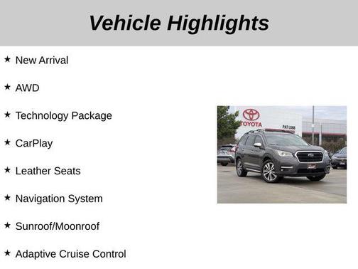 2022 Subaru Ascent Touring 7-Passenger