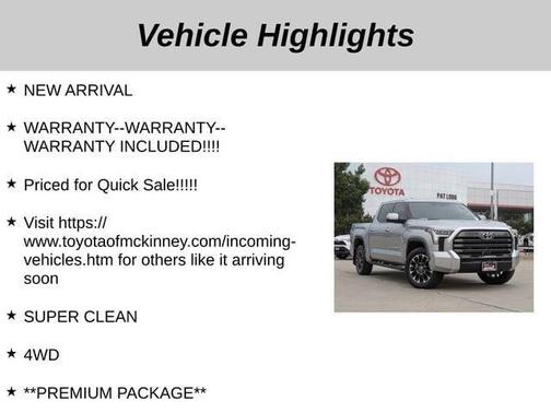 2023 Toyota Tundra Hybrid Limited