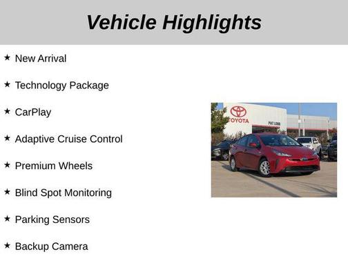 2022 Toyota Prius LE