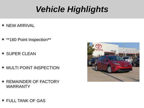 2022 Toyota Prius LE