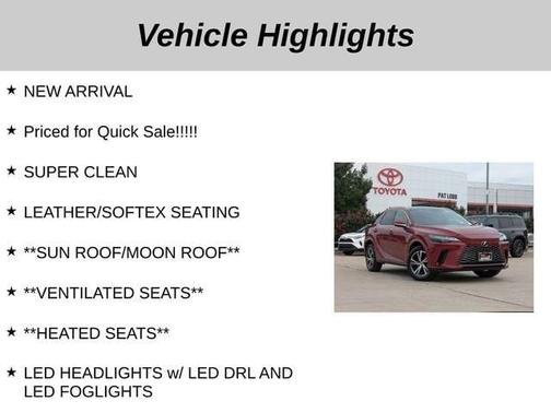 2023 Lexus RX 350h Premium Plus