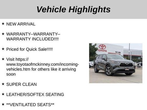 2023 Toyota Highlander XLE