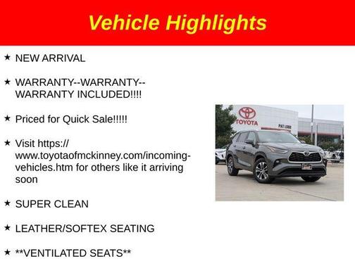 2023 Toyota Highlander XLE