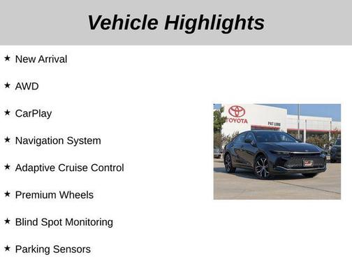 2024 Toyota Crown XLE