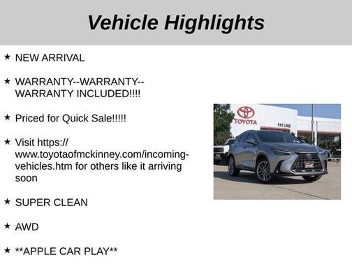 2022 Lexus NX 350h Luxury