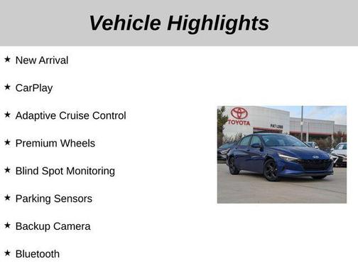 2023 Hyundai ELANTRA SEL