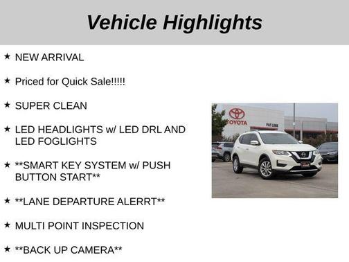 2019 Nissan Rogue S