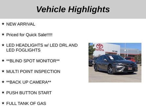 2024 Toyota Camry SE