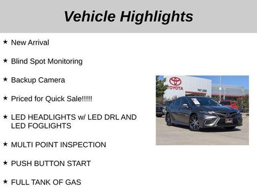 2024 Toyota Camry SE