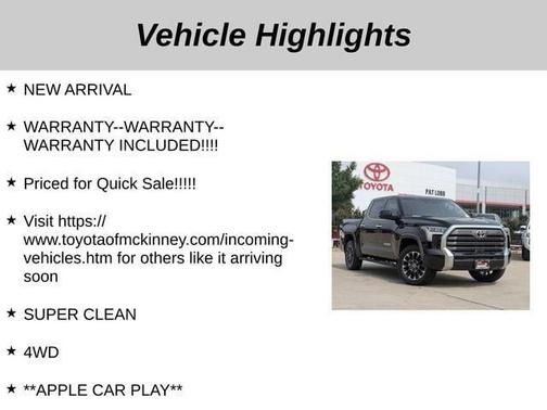 2024 Toyota Tundra Hybrid Limited