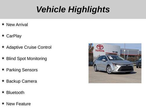 2024 Toyota Corolla LE