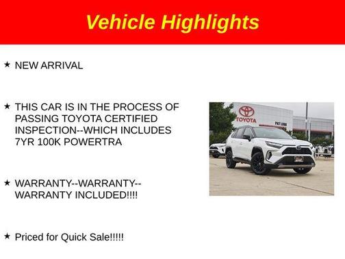 2023 Toyota RAV4 Hybrid XSE