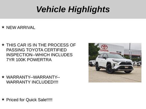 2023 Toyota RAV4 Hybrid XSE