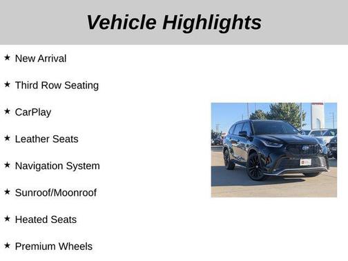 2023 Toyota Highlander XSE