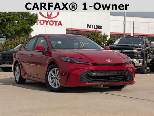 Supersonic Red 2025 Toyota Camry LE