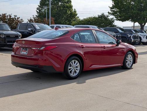 Supersonic Red 2025 Toyota Camry LE