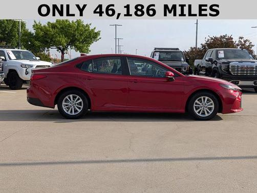 Supersonic Red 2025 Toyota Camry LE