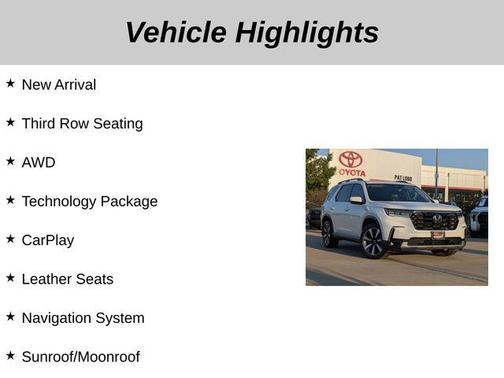 2023 Honda Pilot AWD Elite