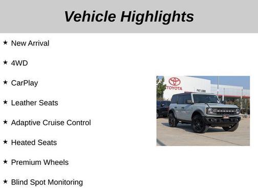 2024 Ford Bronco Black Diamond