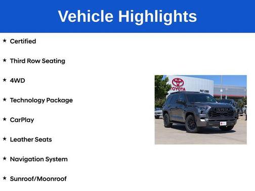 Magnetic Gray Metallic 2025 Toyota Sequoia TRD Pro