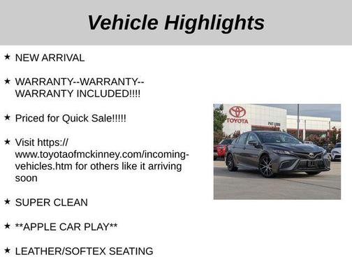 2022 Toyota Camry SE