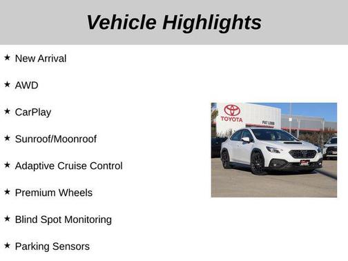 2022 Subaru WRX Premium