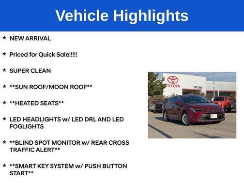 2025 Toyota Corolla Hybrid XLE