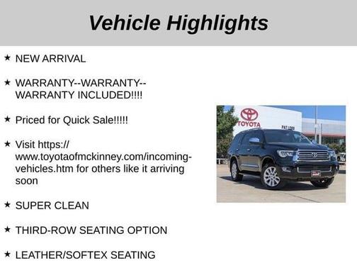 2021 Toyota Sequoia Platinum