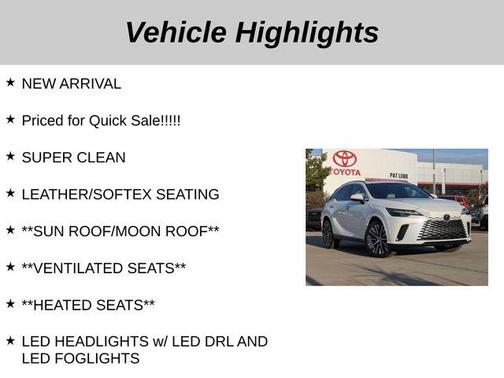 2024 Lexus RX 350 Premium Plus