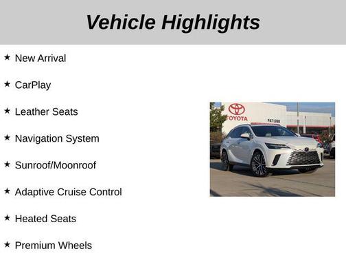 2024 Lexus RX 350 Premium Plus