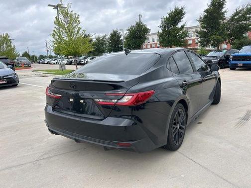 Midnight Black Metallic 2025 Toyota Camry SE