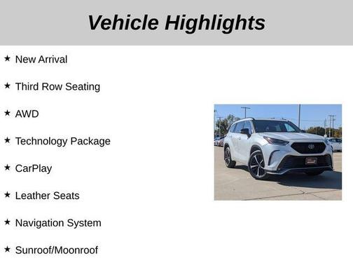 2022 Toyota Highlander XSE