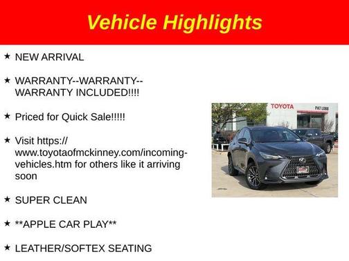 2022 Lexus NX 350 Premium