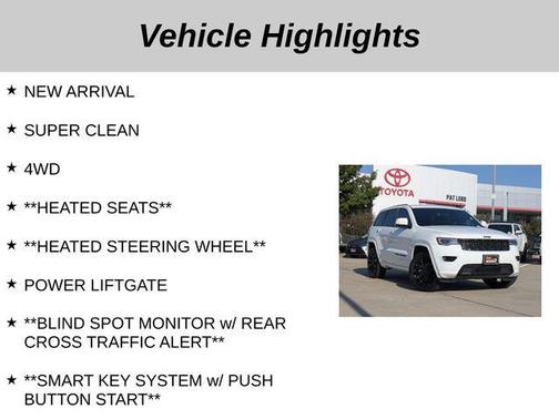 2020 Jeep Grand Cherokee Altitude