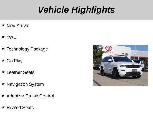 2020 Jeep Grand Cherokee Altitude