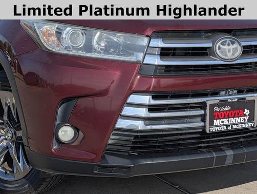 Ooh La La Rouge Mica 2018 Toyota Highlander Limited Platinum