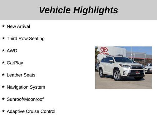 2019 Toyota Highlander Limited