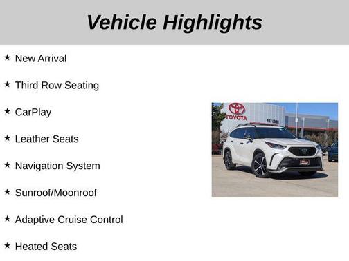 2021 Toyota Highlander XSE