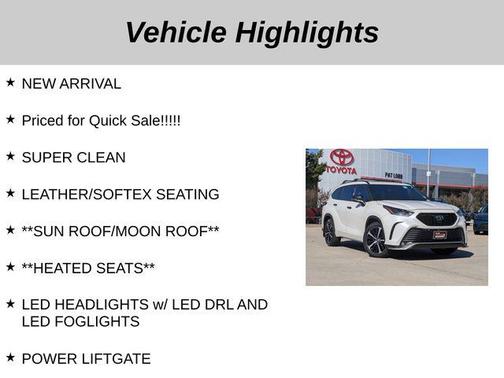 2021 Toyota Highlander XSE