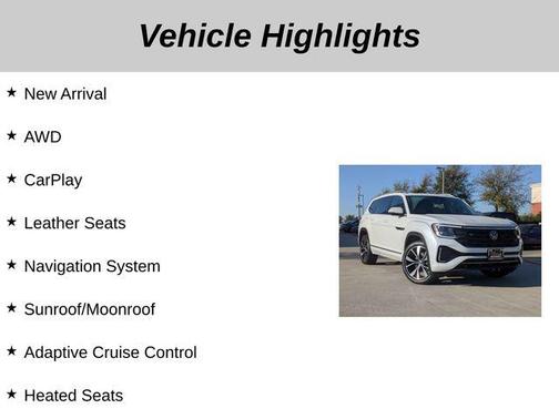 2024 Volkswagen Atlas 2.0T SEL Premium R-Line 4MOTION