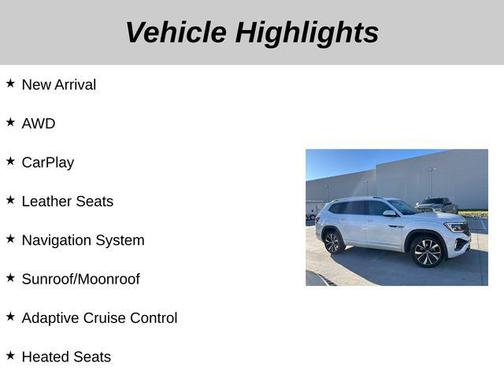 2024 Volkswagen Atlas 2.0T SEL Premium R-Line 4MOTION