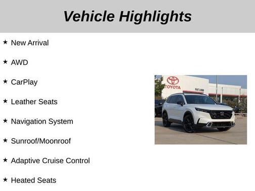 2024 Honda CR-V Hybrid Sport Touring AWD