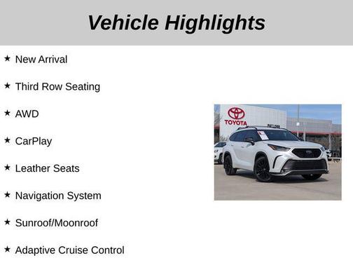 2025 Toyota Highlander XSE